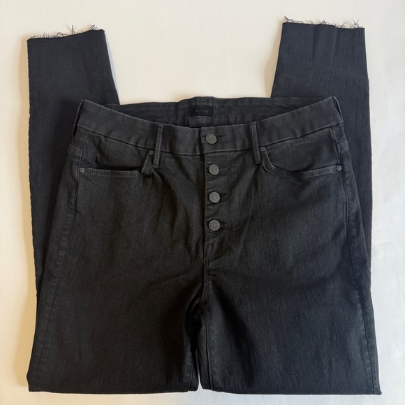 MOTHER The Pixie Ankle Fray in Not Guilty Jeans Size 32 - Picture 3 of 8